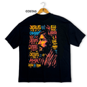 Oversized Preta Jesus Luz do Mundo